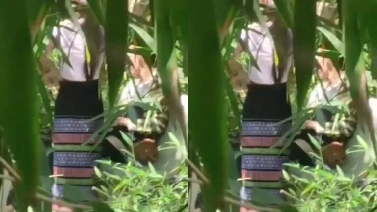 ဝါးရုံတောမှာ ချိန်းပြီး အပီကြမ်းတဲ့စုံတွဲ