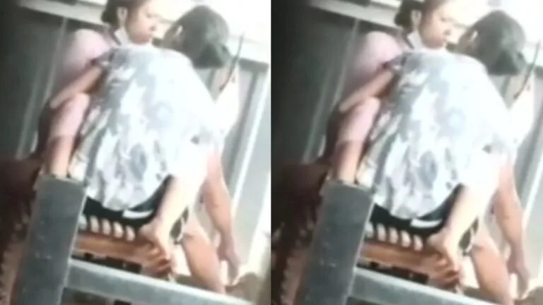 အိမ်လာလည်တဲ့ ချစ်သူလေးကို ခုံတင်ပေါ်တင်ဆော်