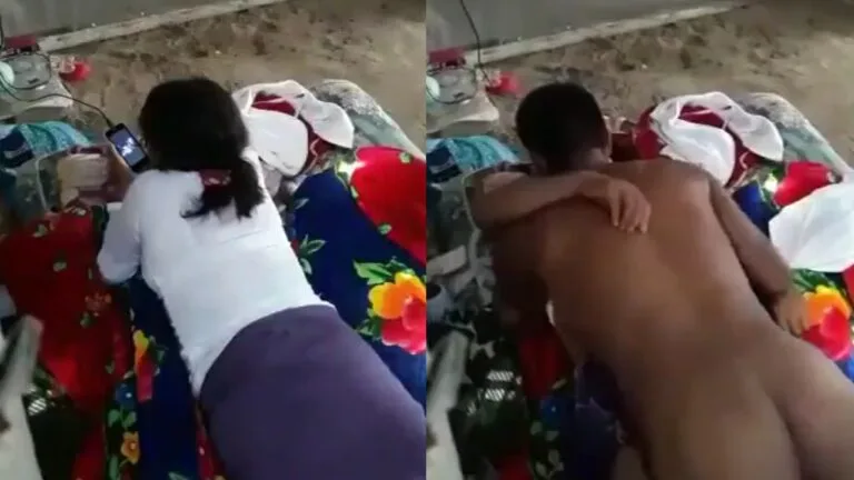 ဖုန်းနိပ်နေတုန်း နောက်ကနေ လုပ်ခံရ