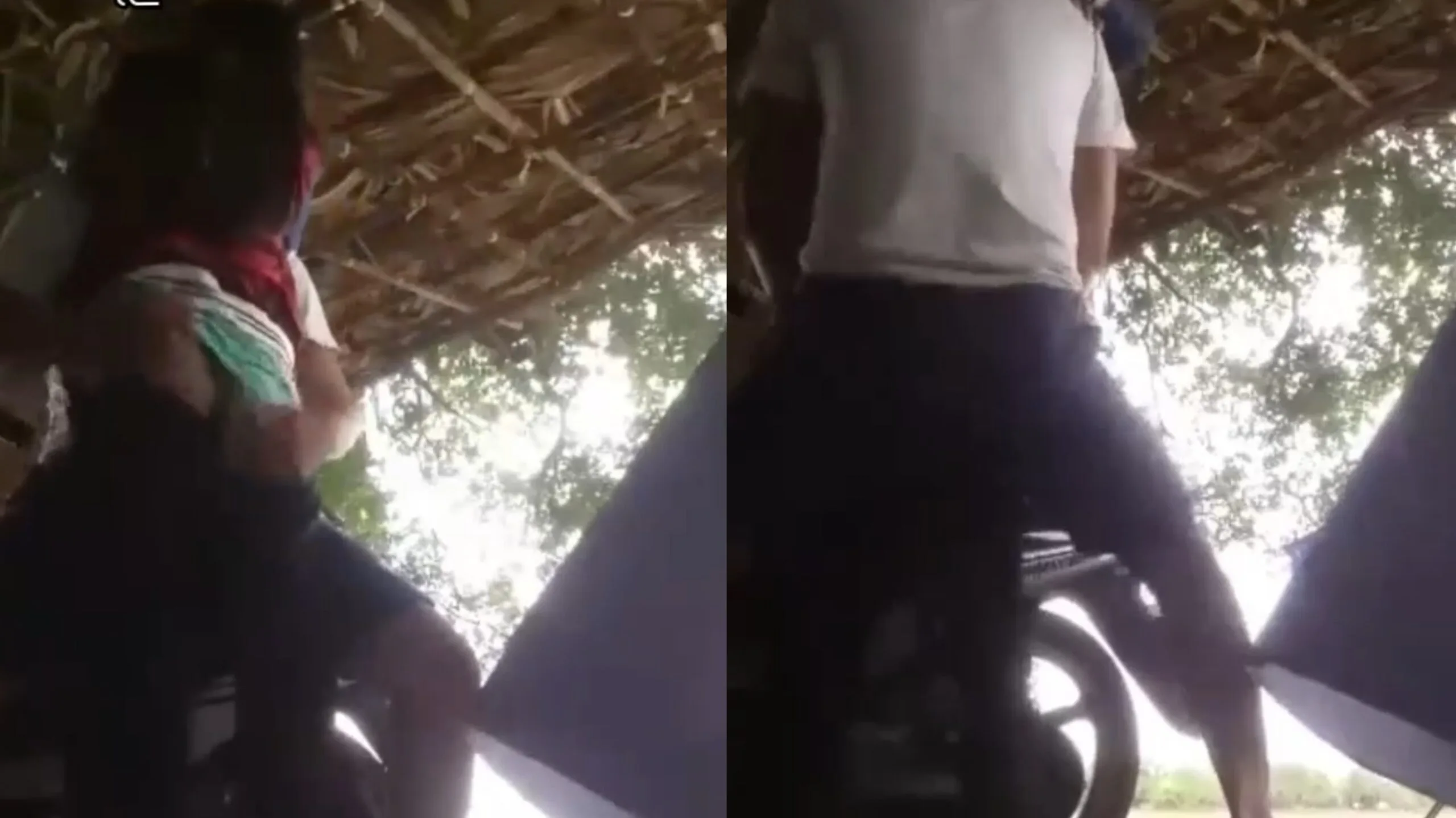 အတွဲချောင်းရိုက်ထားတာ မော်တော်ဆက်လေး