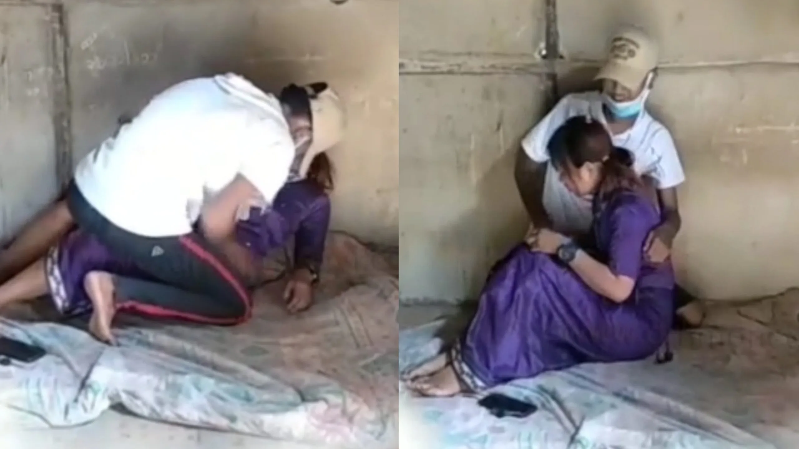 အိမ်ပျက်ထဲ ရည်းစားကို မုဒိန်းကျင့်တဲ့ ဘဲကြီး