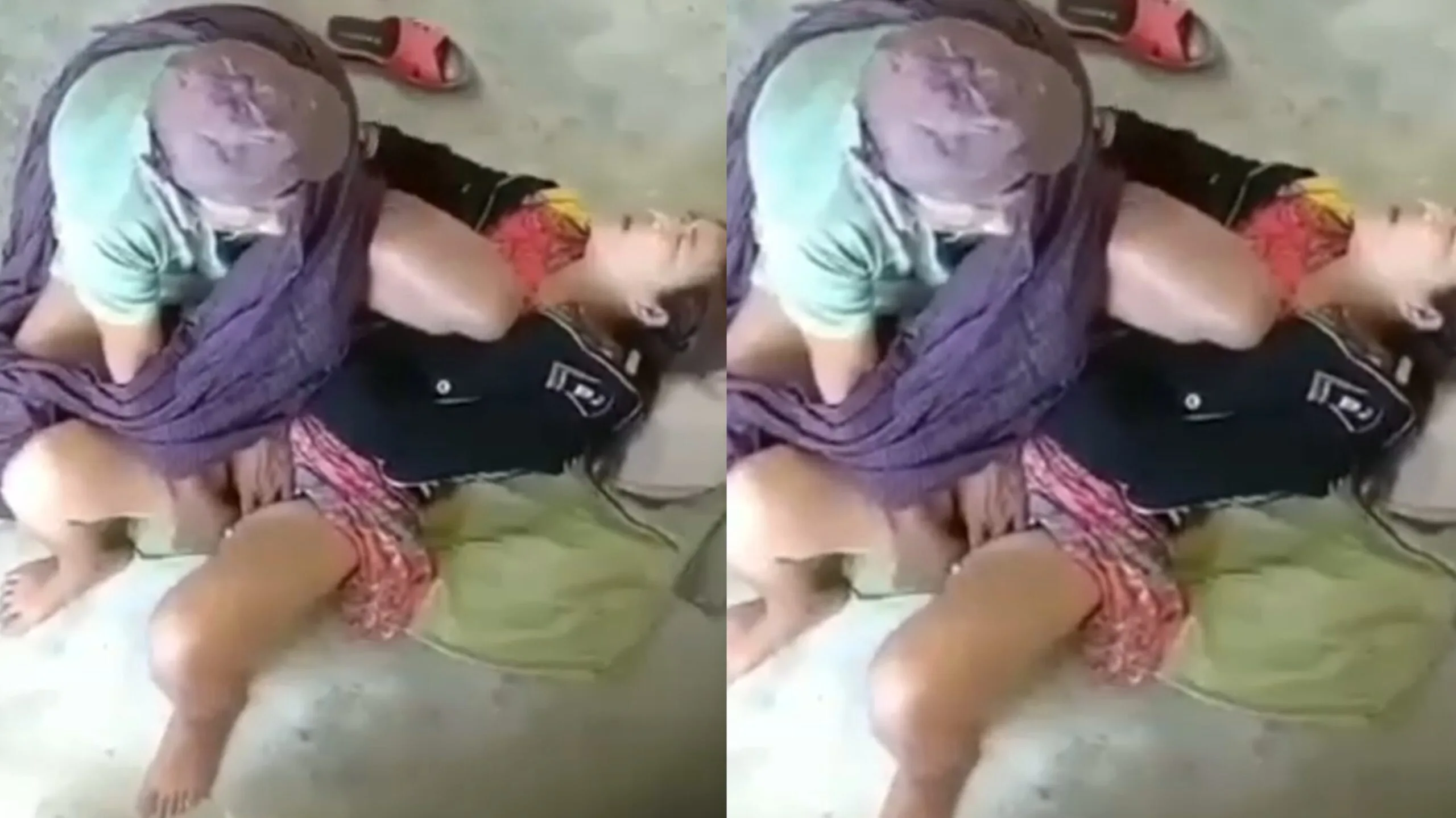 အပြင်မှာခေါ်စားရင်း အလိုးခံရတဲ့ ကလေးနစ်ယောက်အမေ အအိုကြီး