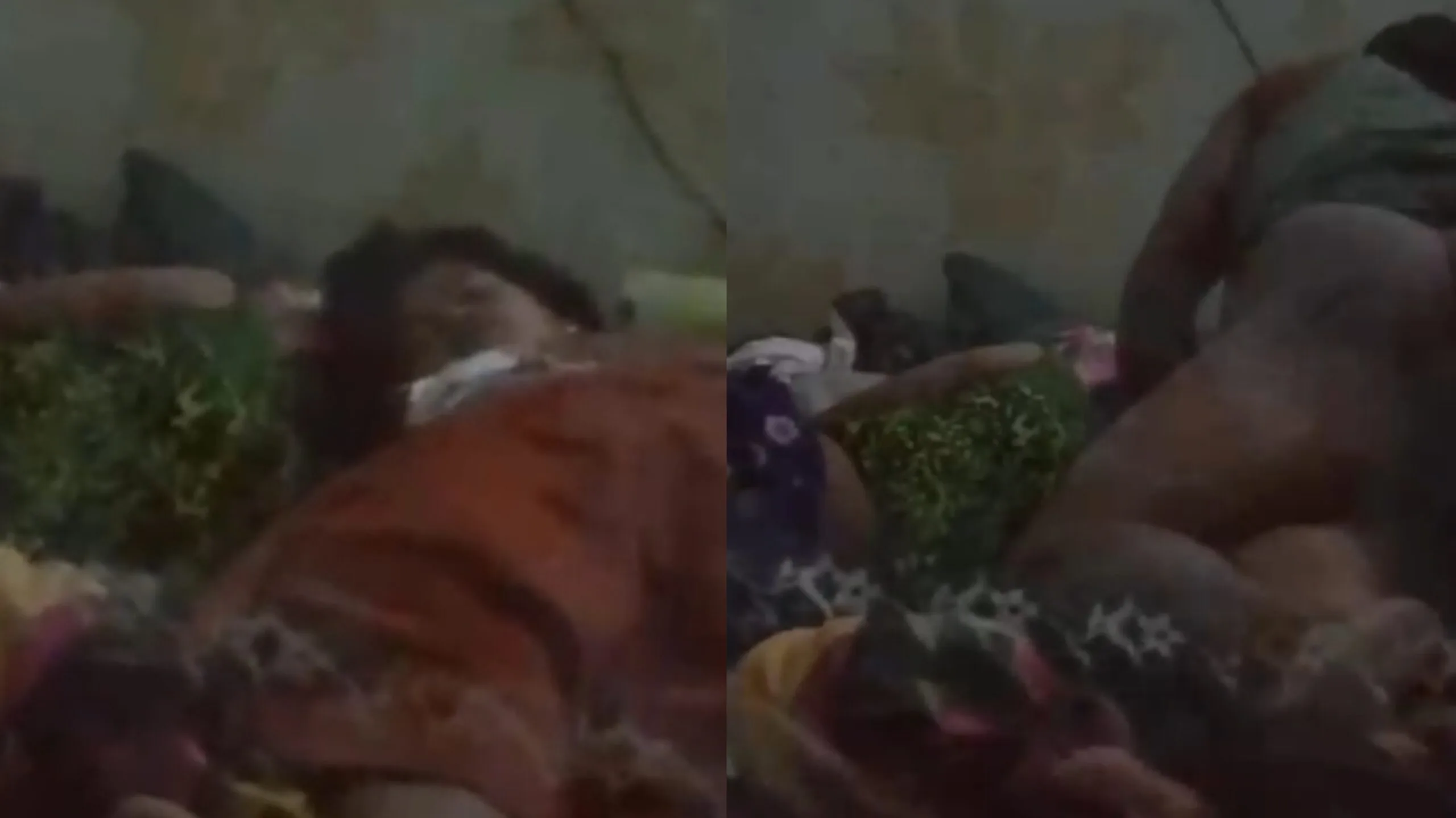 မိန်းမ အိပ်နေတုန်း ကလေးဘေးနားထားပြီးတွယ်တဲ့ အိမ်တွင်းဖြစ်