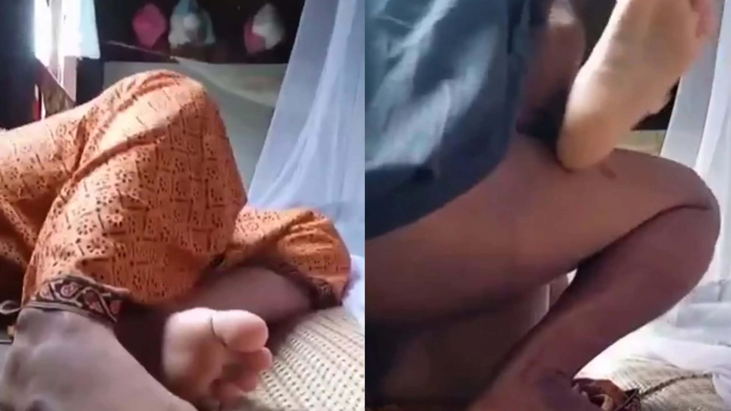 အိမ်ထဲ ဘယ်သူမှ မရှိတုန်း ရှယ်လိုးတဲ့ ဘိုးတော်