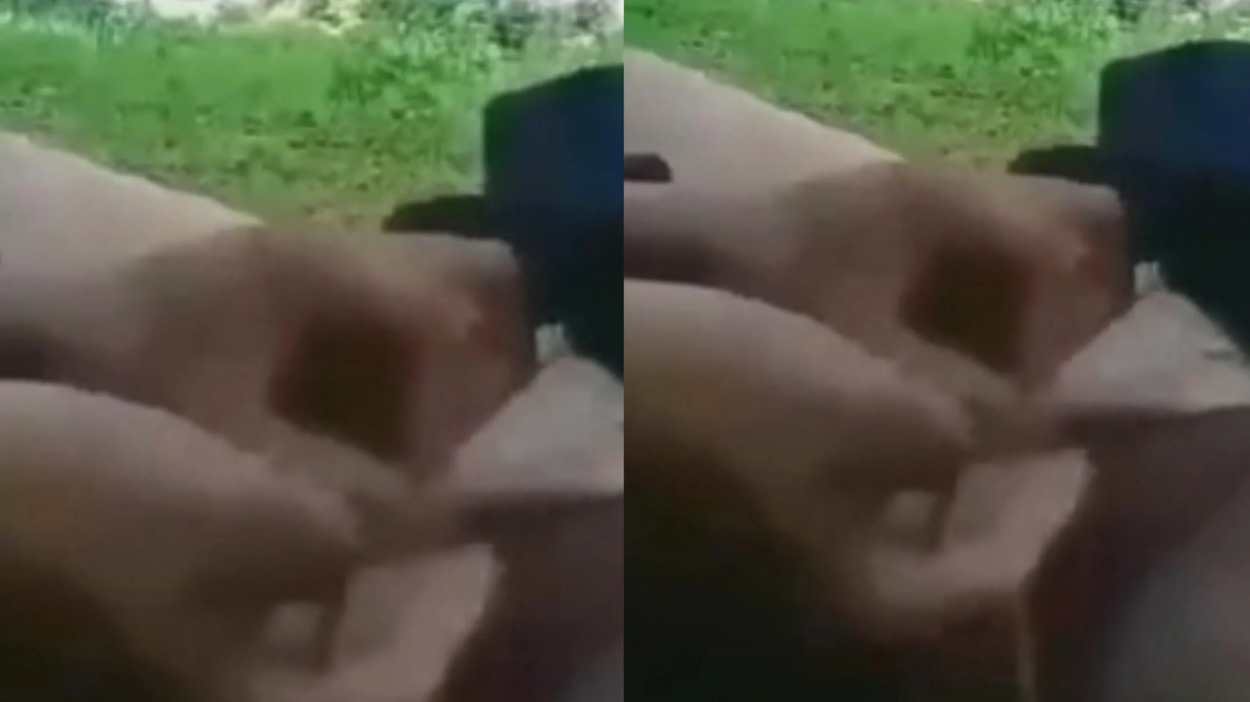 မှုတ်ပေးပြီးရင်း လမ်းမှာ ဟုမ်းမိတ်ရိုက်တဲ့ စုံတွဲ