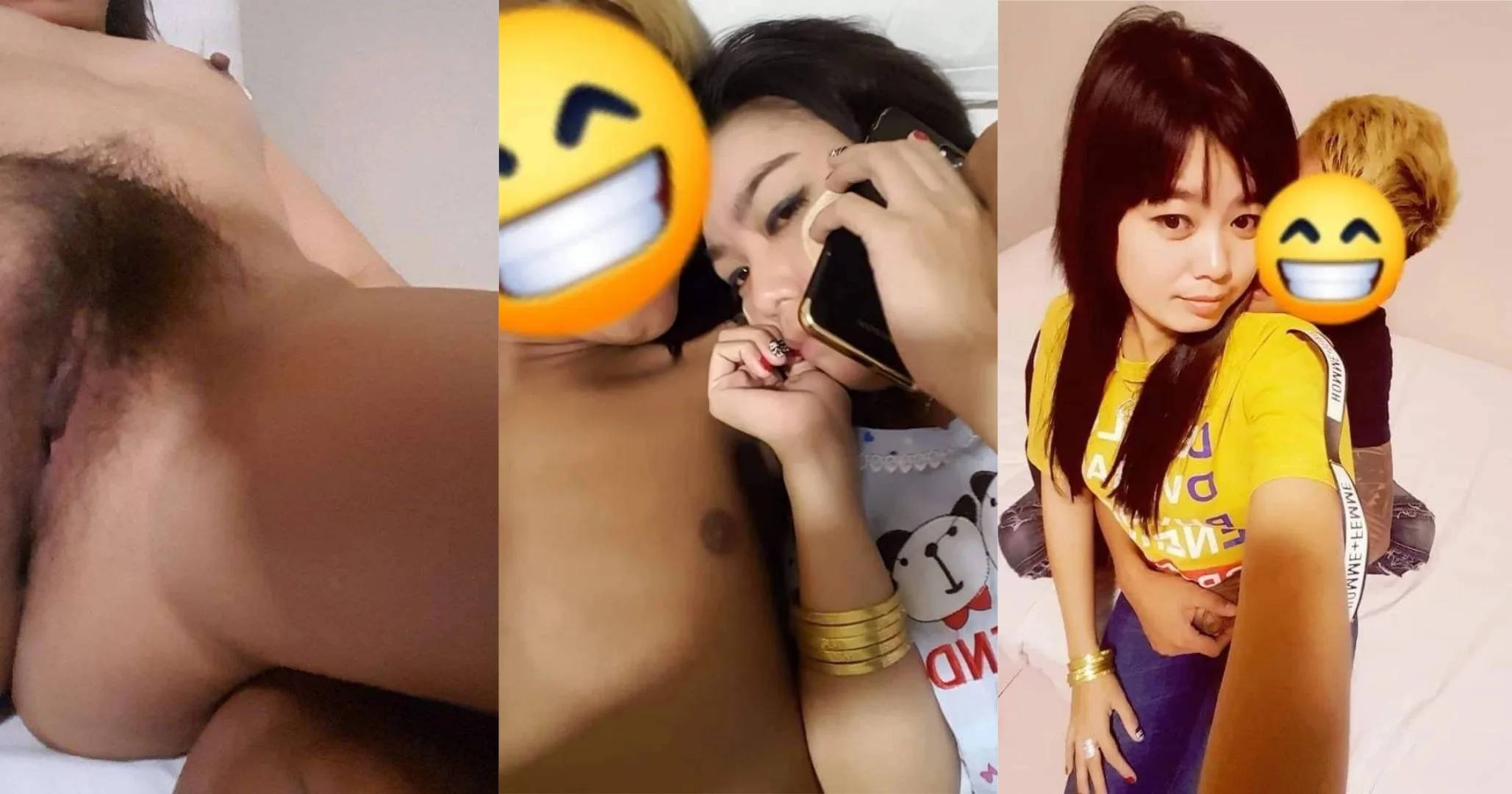 လင်ကြီးနဲ့ဖုန်းပြောရင်း လင်ငယ်နဲ့ကုန်း