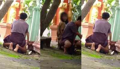 ဘုရားဝန်းဘေးမှာ ဒချိနေတဲ့ အတွဲ