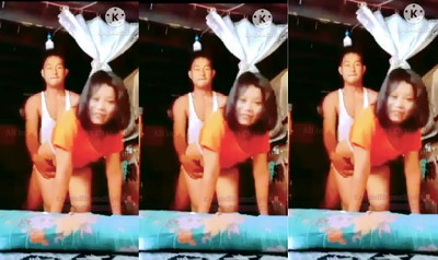 သေချာစွာရိုက်ထားတဲ့ အိမ်အောက်ထပ်က စုံတွဲ