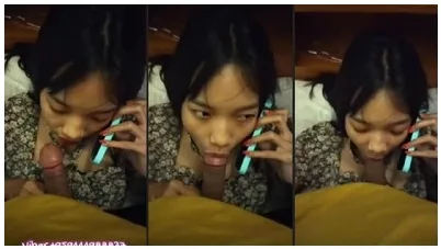 ဖုန်းပြောရင်းလီးစုပ်တဲ့မြန်မာမလေး