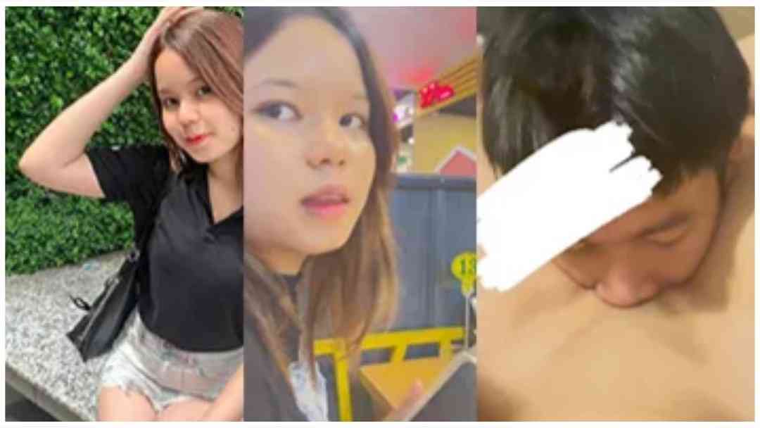 ဆော်လေးကိုဘာဂျာပေးတာ တွန်းတွန်းထုတ်နေတယ်